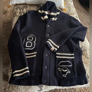Bape cardigan